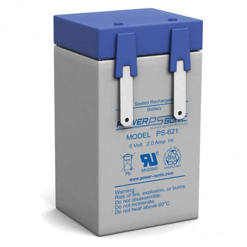 PS-621 : 6 volt  2.0Ah  Sealed Lead battery