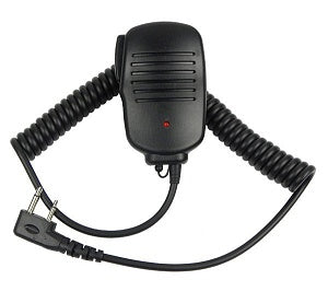 PTT-IC-A24 : Push-to-Talk Speaker Mic for ICOM radios, with 90' plug