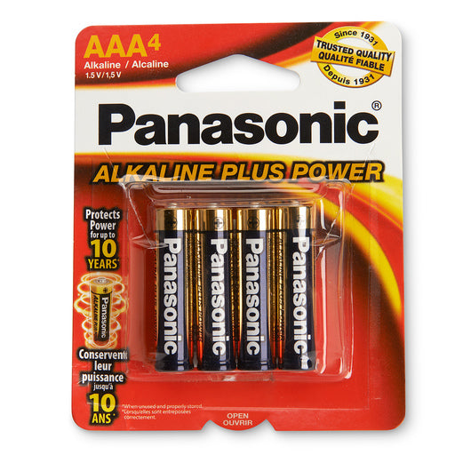 AM-4PA/4B : Panasonic AAA Alkaline 4-pack