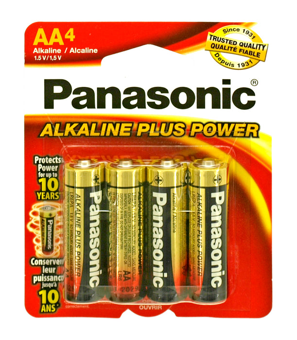 AM-3PA/4B : Panasonic AA Alkaline 4-pack