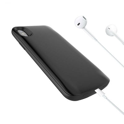 iPX-5000: PowerCase for iPhone X, XS  - 5000mAh Power Bank & Protector