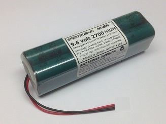 TX-Square9.6: 9.6v Square Transmitter Battery for RC — Batteries America