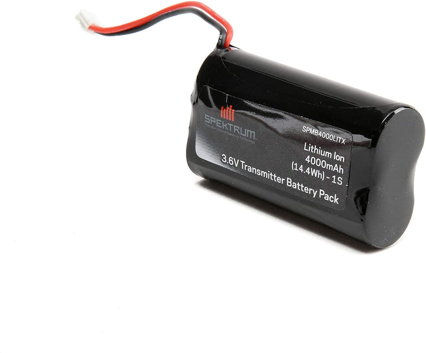 SPMB4000LITX : 3.6 volt 4000mAh Li-ION battery for SPEkTRUM DX6R