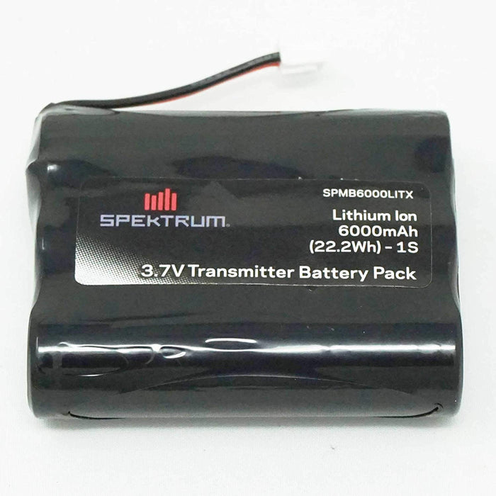 SPMB6000LITX : 3.6 volt 6000mAh Li-ION battery for SPEkTRUM transmitters