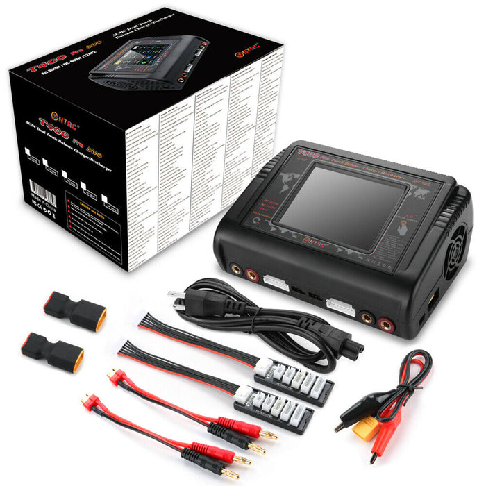 T240 DUO : 2-Channel Professional R/C 400W Battery Charger with Touchscreen