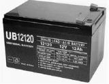 UB12120 : 12 volt 12Ah Sealed Lead Battery
