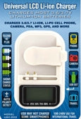 USC-003 : Universal LCD Li-ION Charger (for 3.6 - 3.8v batteries)