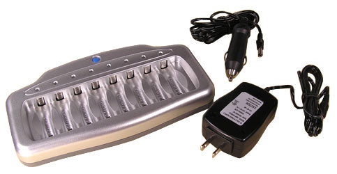 V-6280 : Charger for 1 - 8 AA & AAA