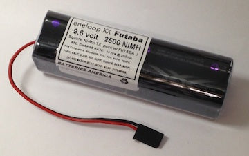 eneloopProTx9.6 : 2550mAh Ready-to-use NiMH battery for RC transmitters